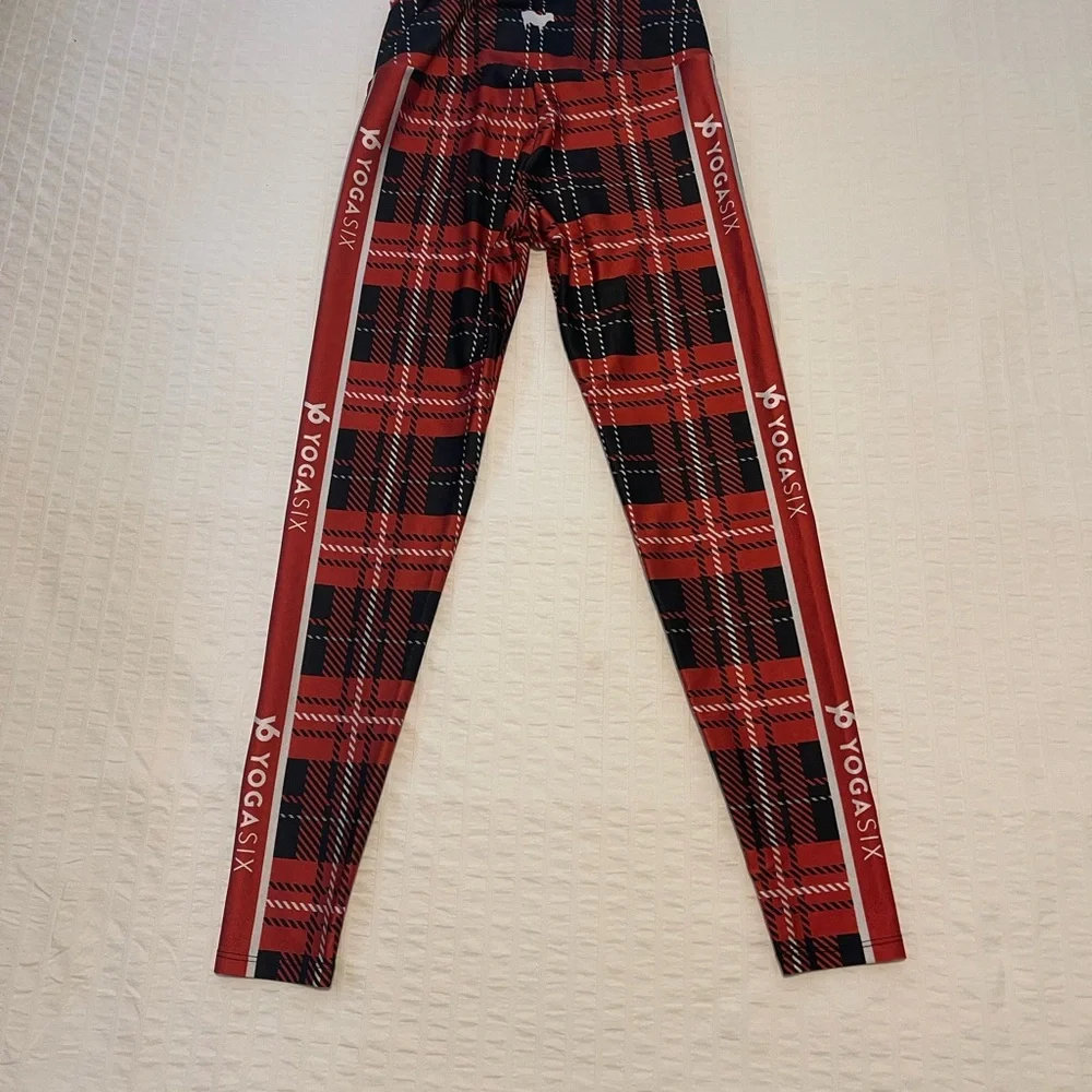 Goldsheep YogaSix Plaid Leggings - Picture 2 of 3